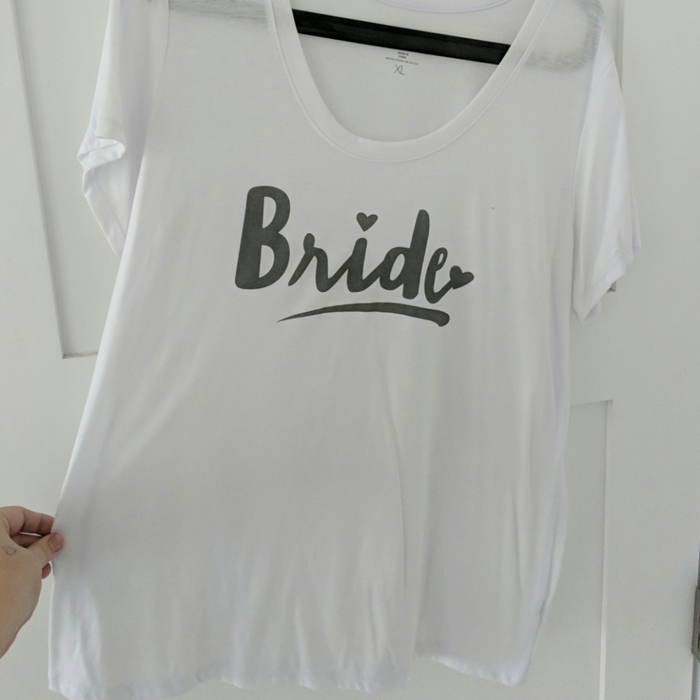 Bride t shirt